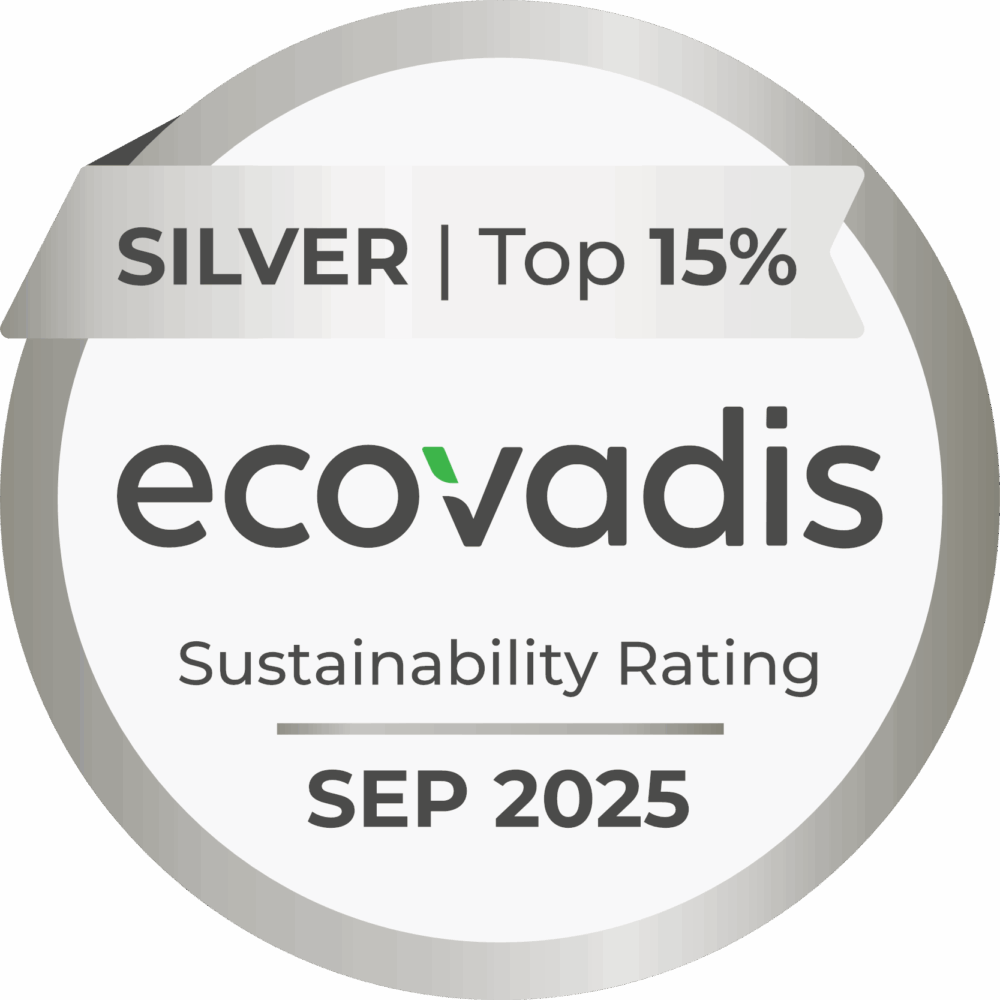 EcoVadis rating Silver Medal 2025